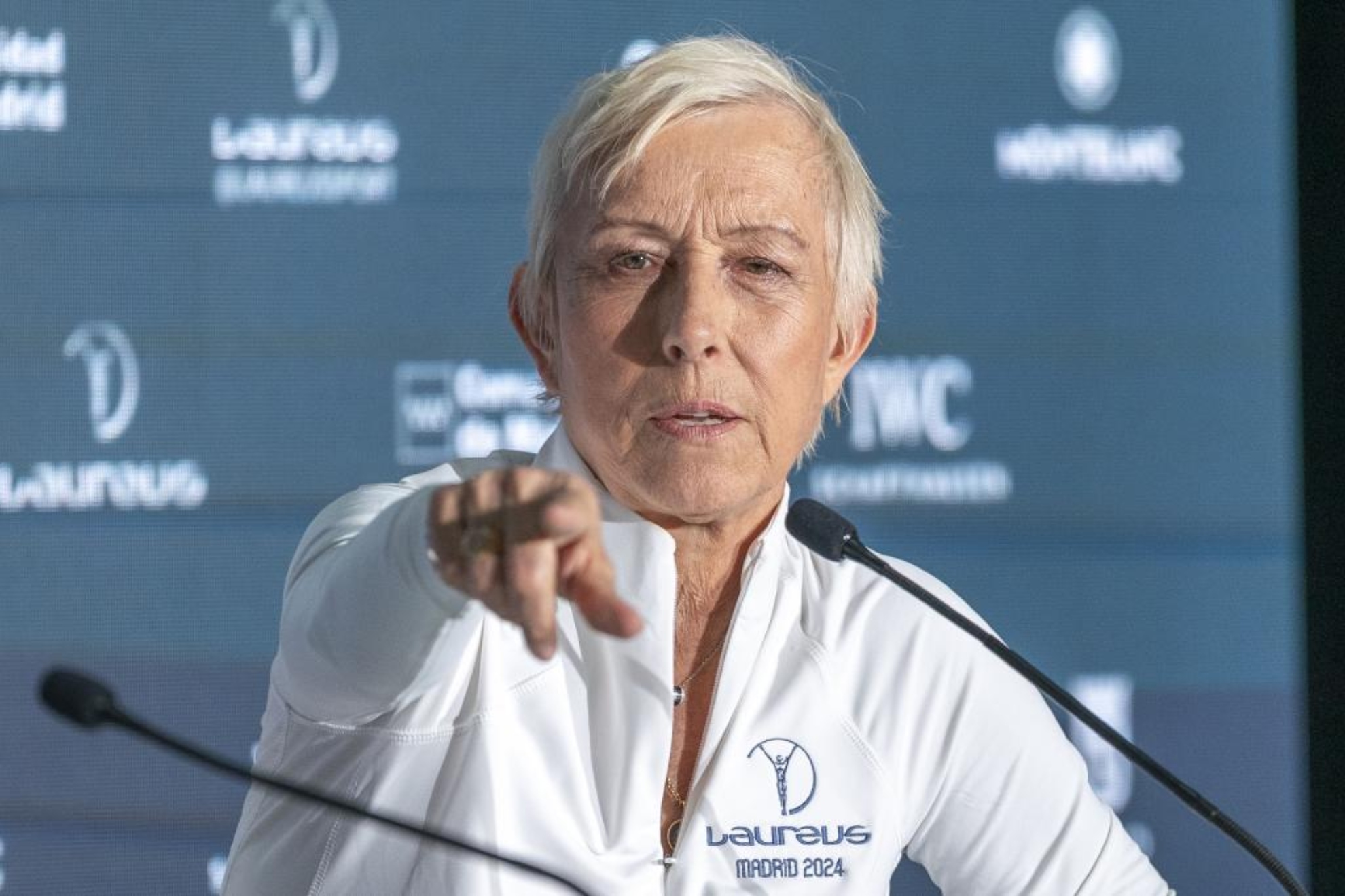 Martina Navratilova.