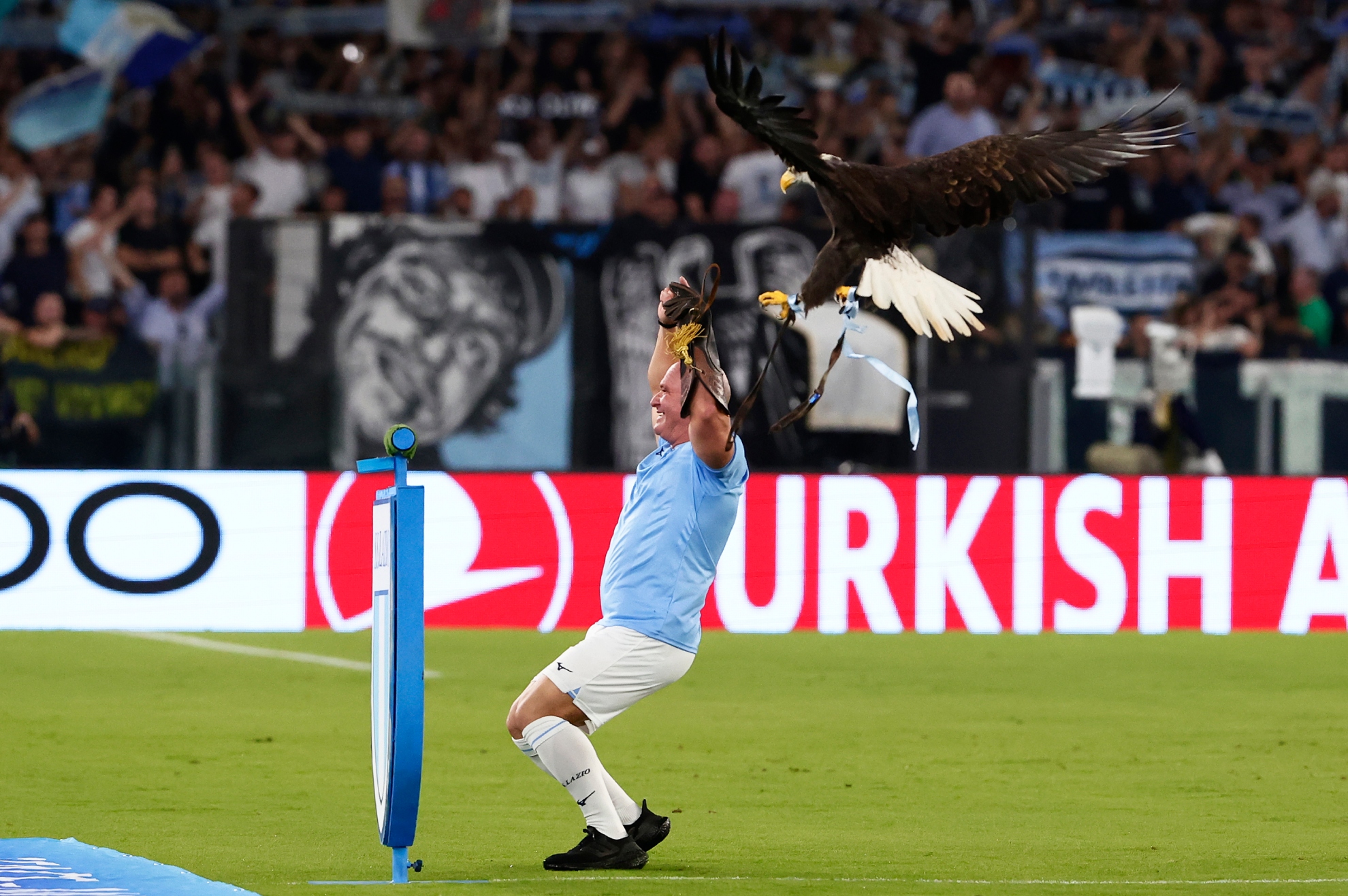 Juan Bernabé, in una partita della Lazio.