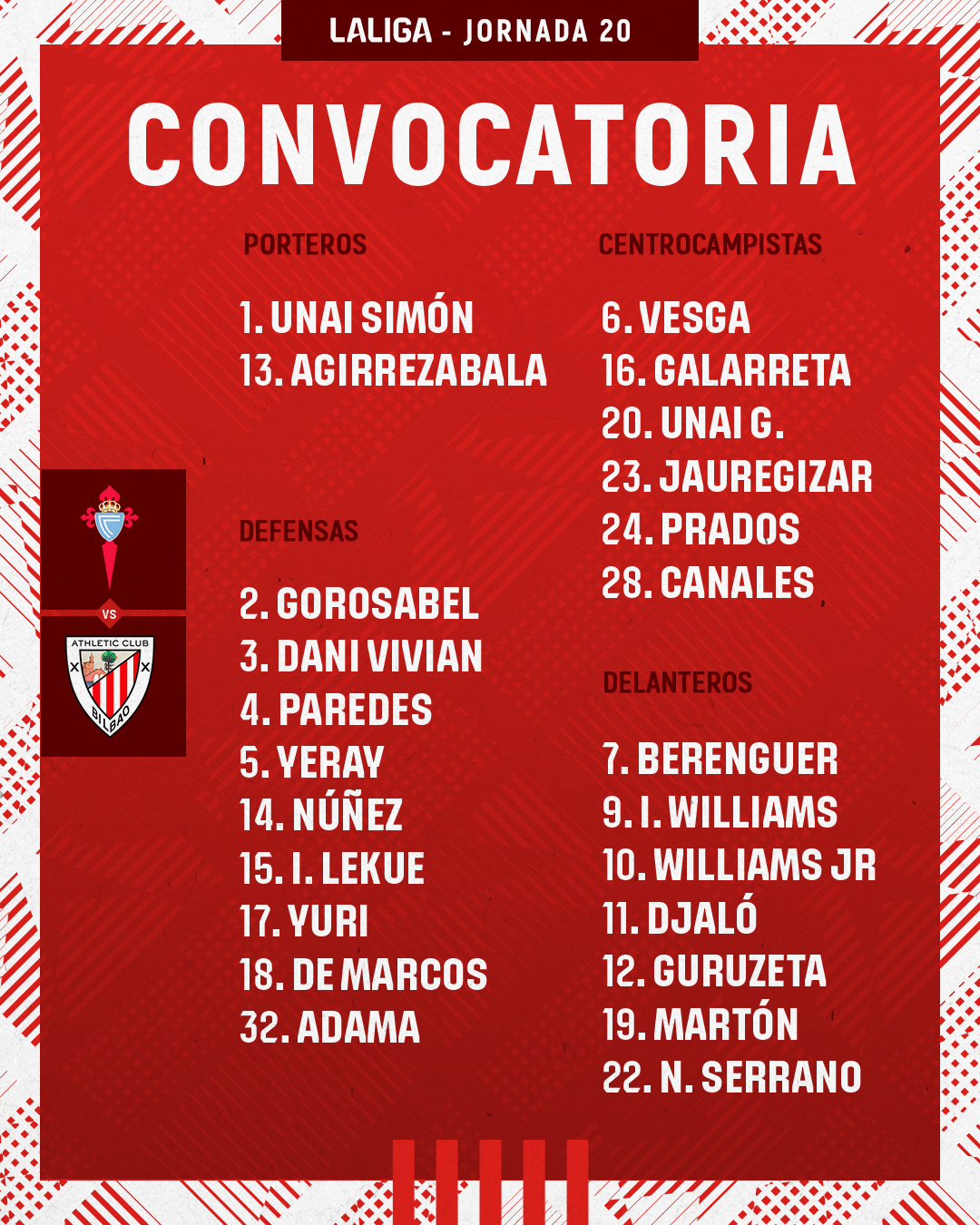 La llamada del Athletic