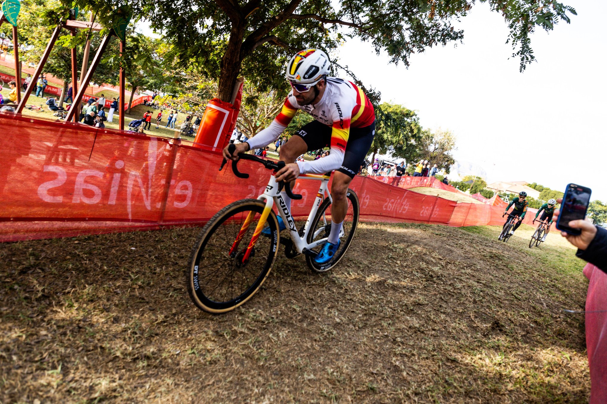 Felipe Orts, en pleno esfuerzo.