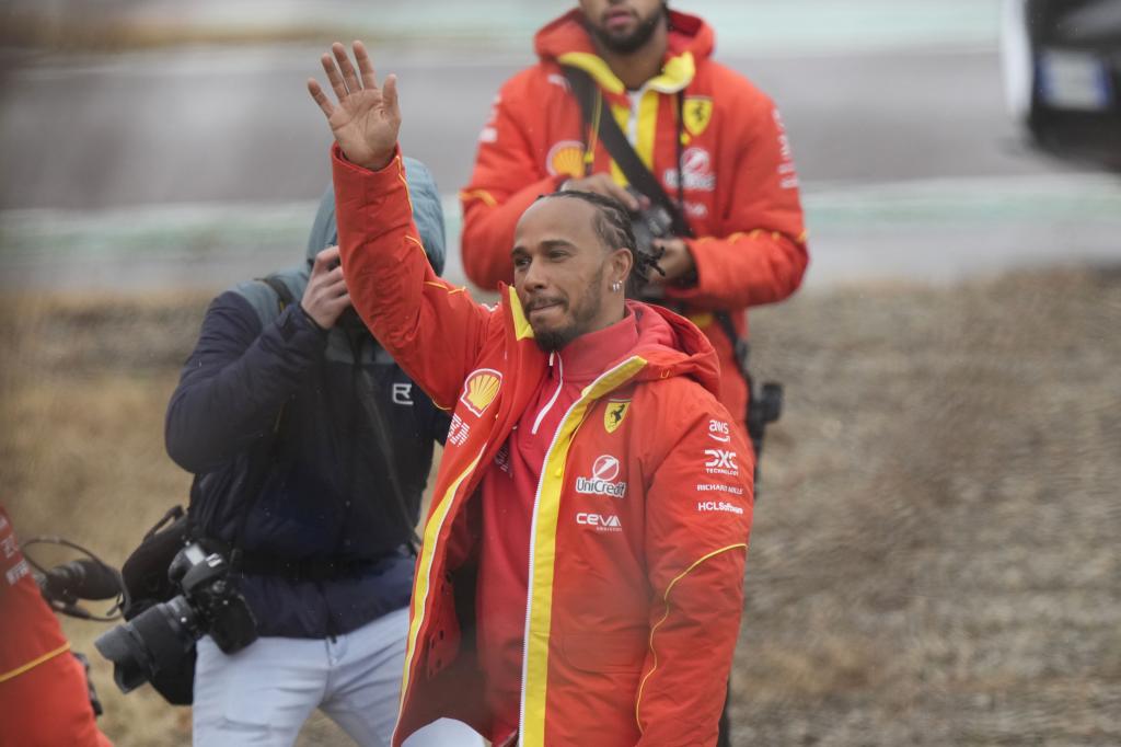 Hamilton y su primer día en pista con Ferrari, así ha sido el estreno