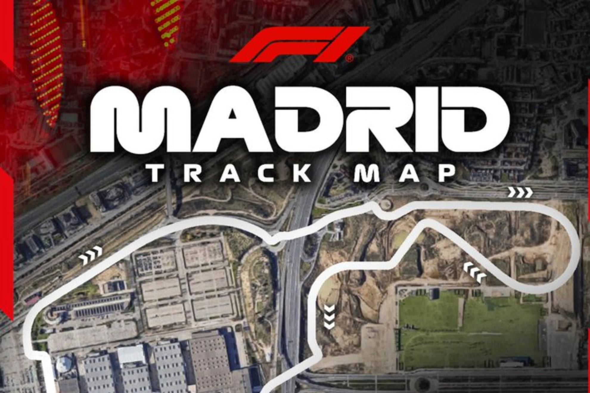 Trazado del circuito de Madrid Ifema F1.