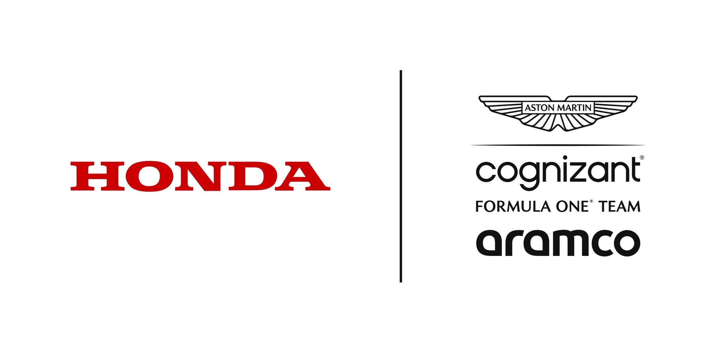 Logo de la asiciación entre Honda y Aston Martin para la F1 en 2026.