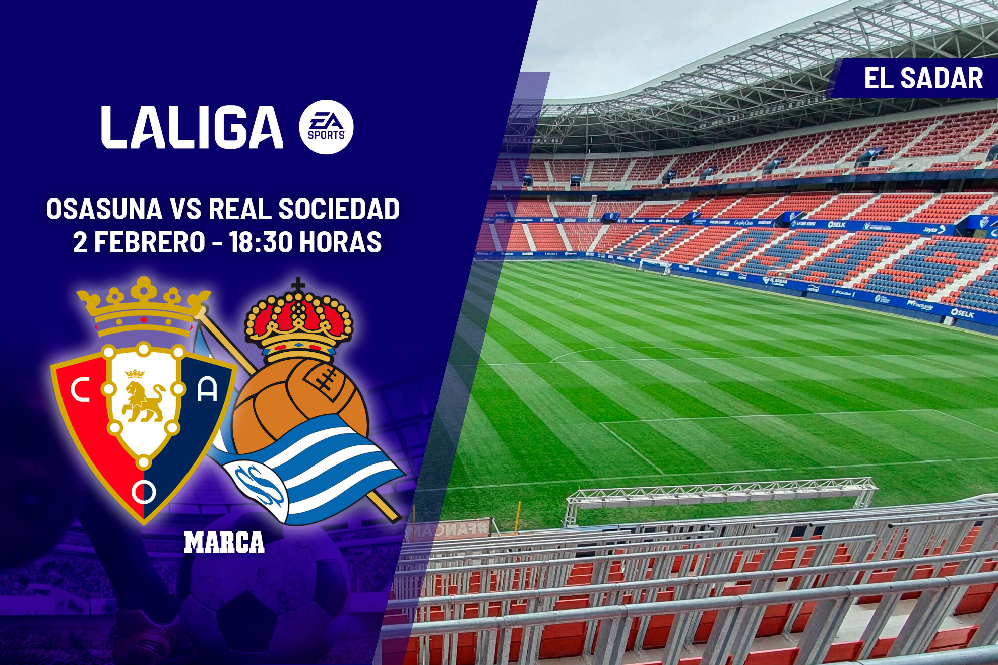 Osasuna - Real Sociedad: horario y dónde ver en TV el partido de LaLiga ...