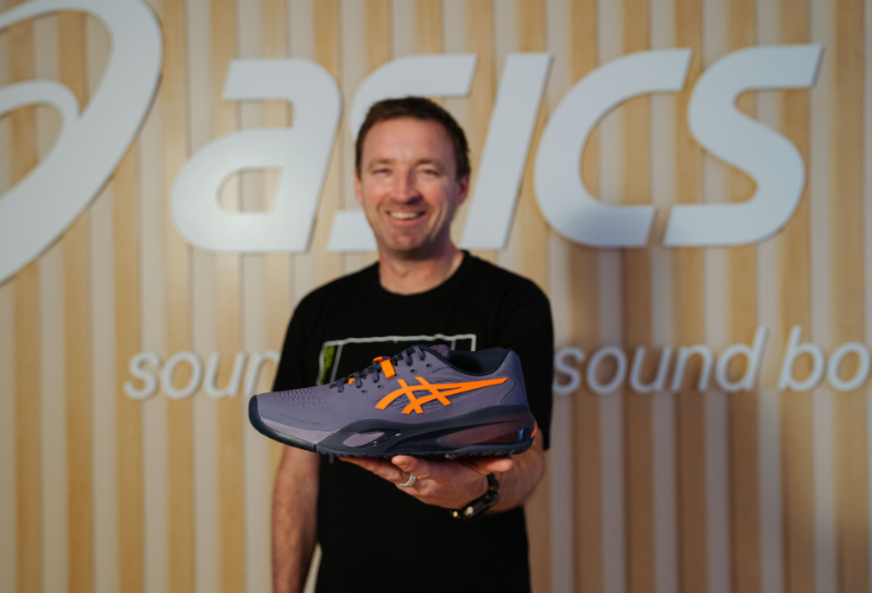 Las nuevas zapatillas de ASICS.
