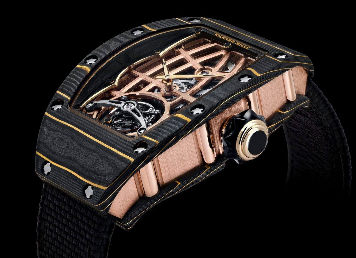 El Richard Mille RM 74.02 que los conductores de Ferrari llevarán en 2025.