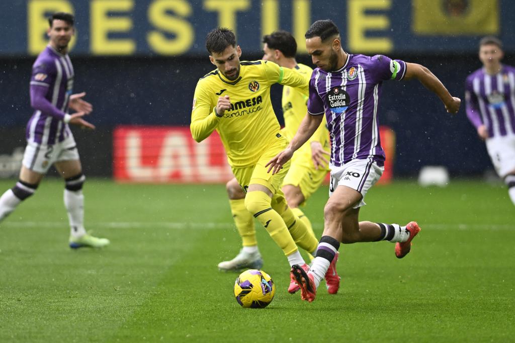 Alex Baena durante el partido de Laliga entre Villarreal y Valladolid.