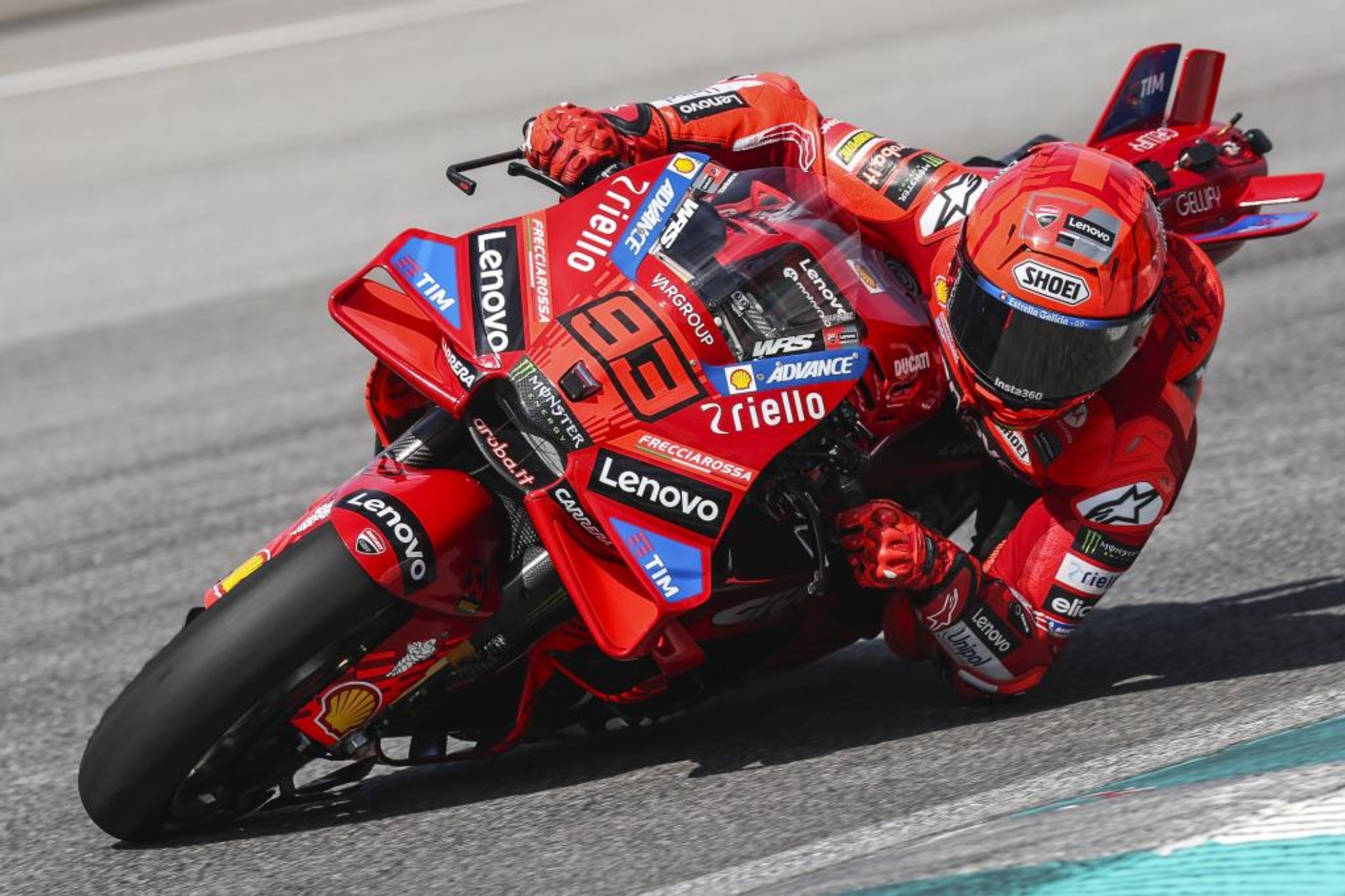 Marc Márquez, hoy en Sepang.