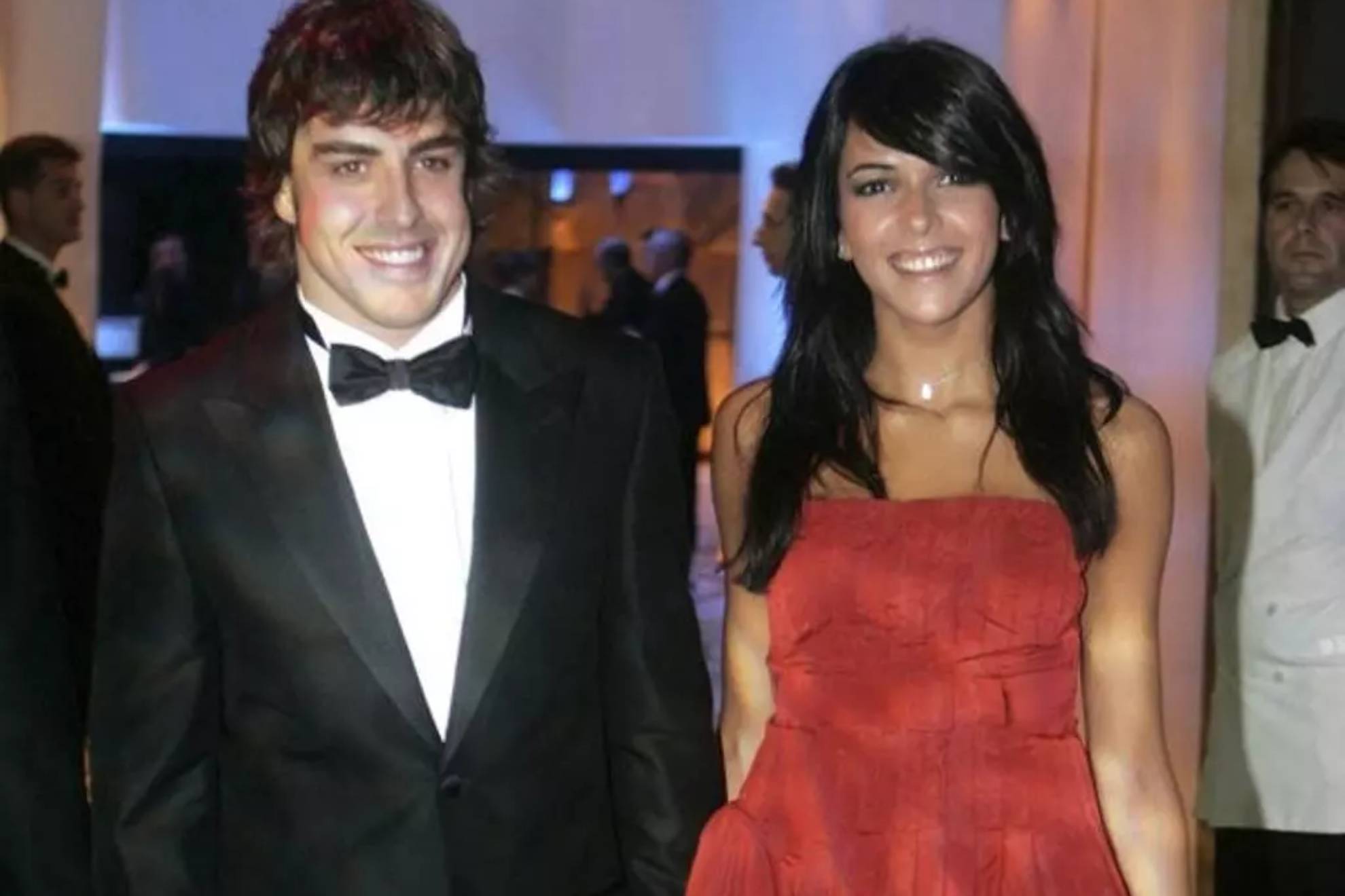 Fernando Alonso y Raquel del Rosario cuando eran una pareja.