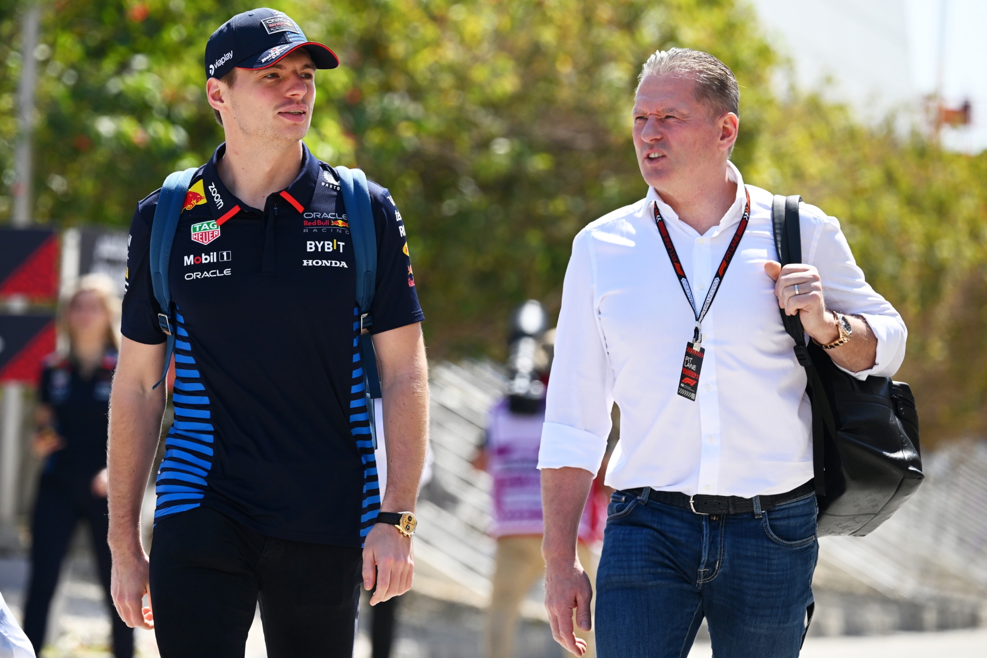 Max y Jos Verstappen.