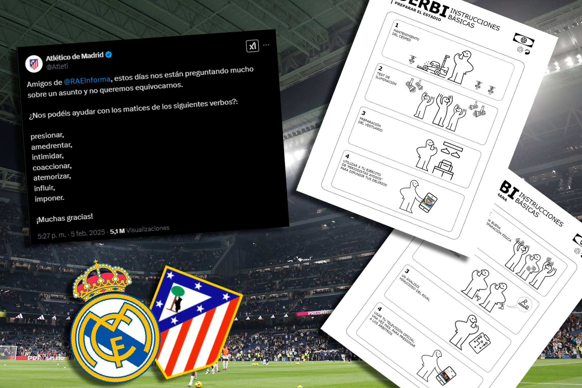 Cruce de mensajes entre ambos equipos.