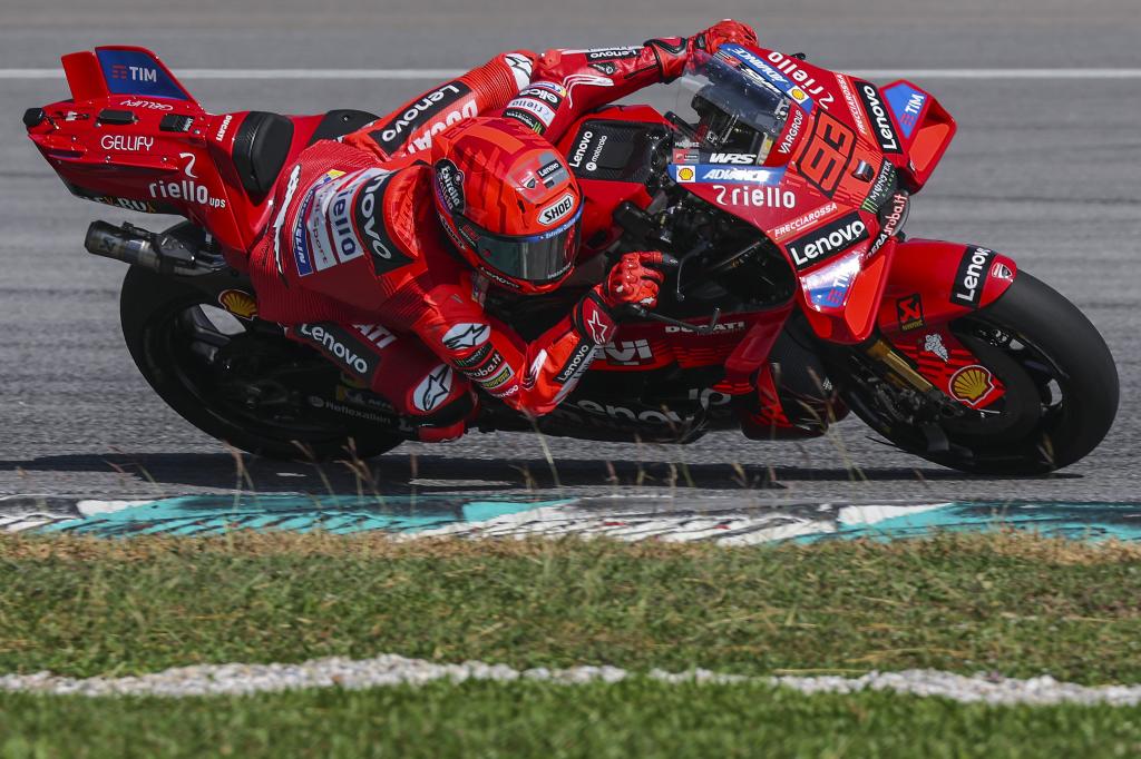 Marc Márquez, en el GP25.