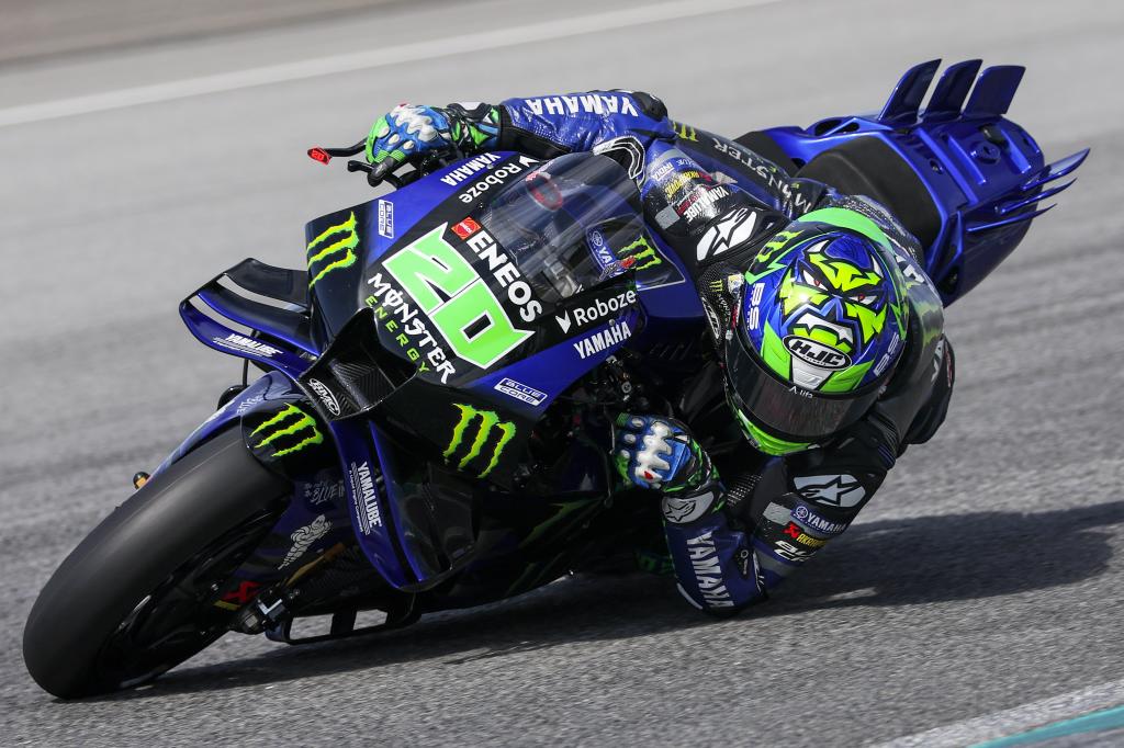 Fabio Quartararo, con el Yamaha.