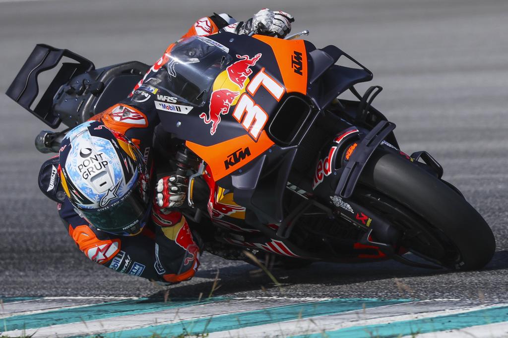 Pedro Acosta, con el KTM.