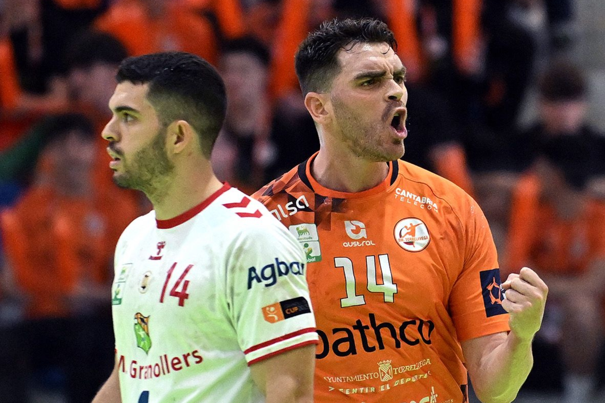 Semifinal de la Copa de España entre el Torrelavega y el Granollers.