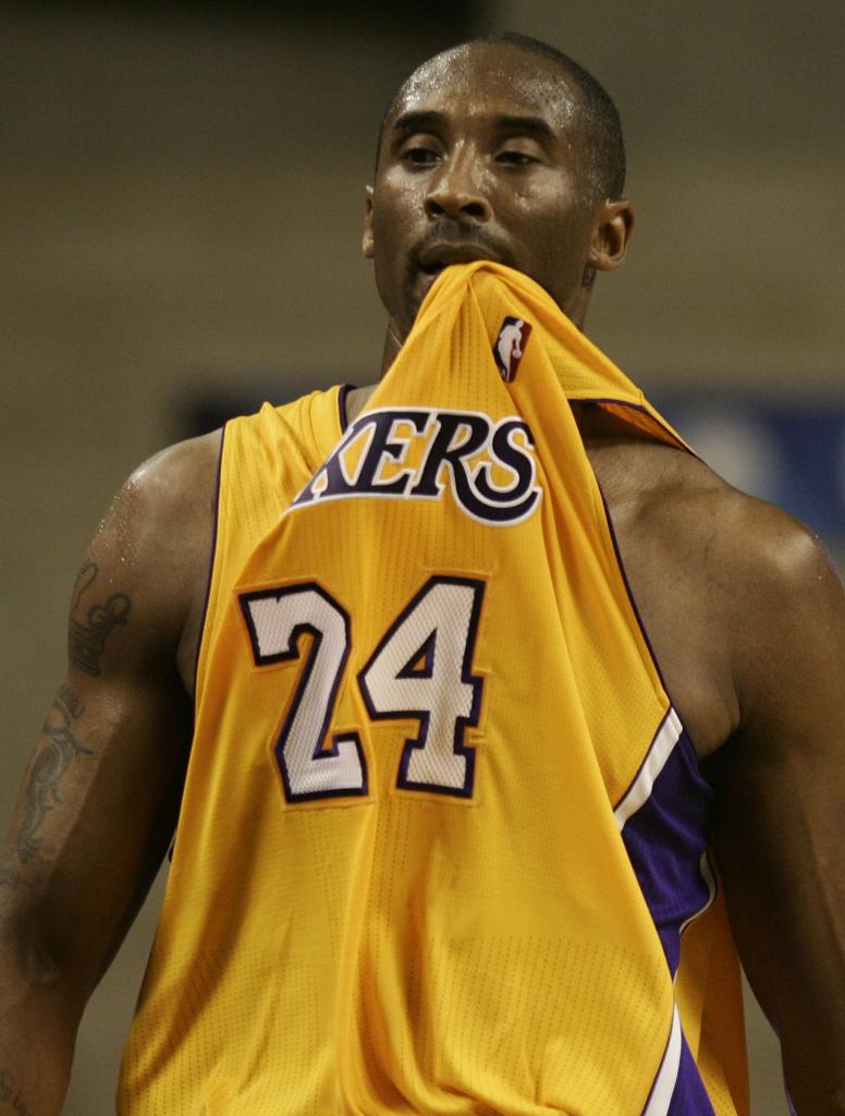 Kobe Bryant, en un partido de los Lakers.