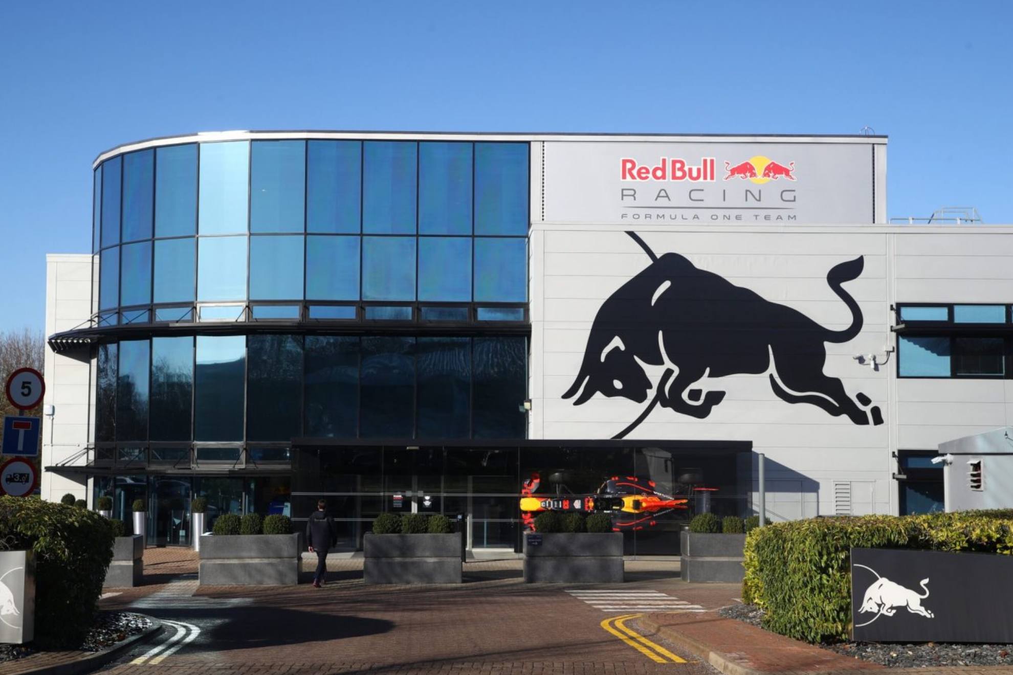 La sede de Redd Bull Racing en Milton Keynes.