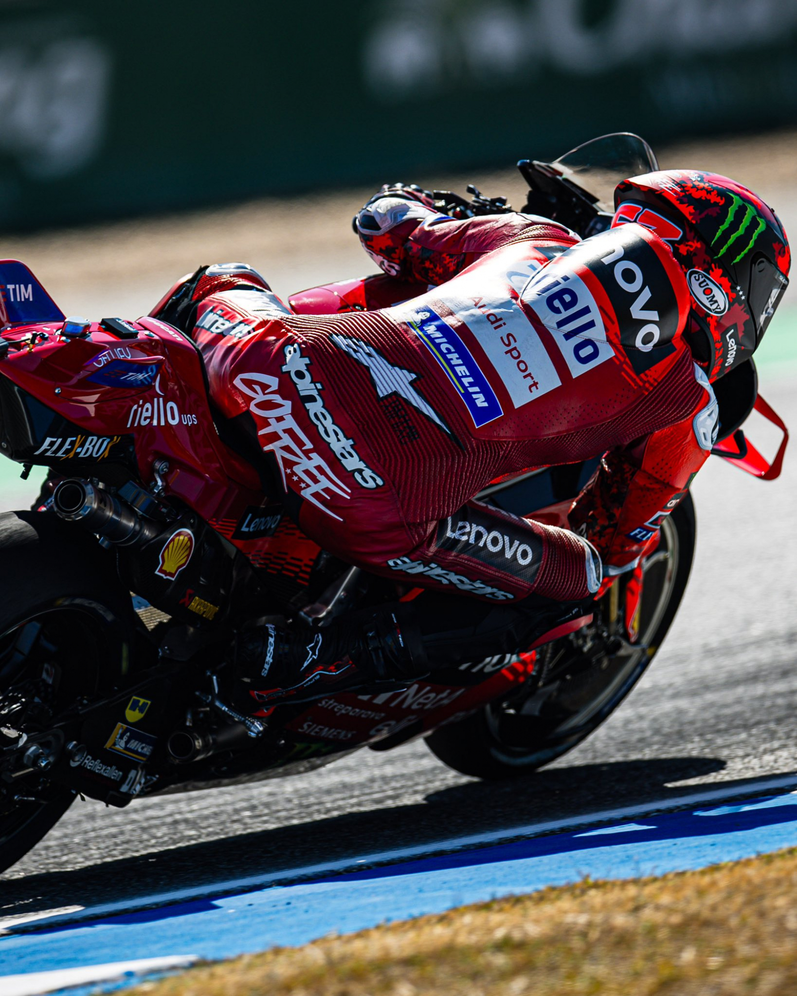 Pecco Bagnaia, en Buriram.