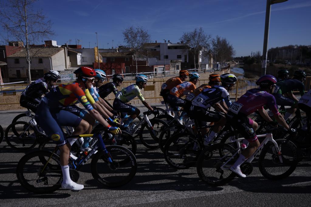 El equipo, durante la última edición del Volta a la comunidad de Valencian.