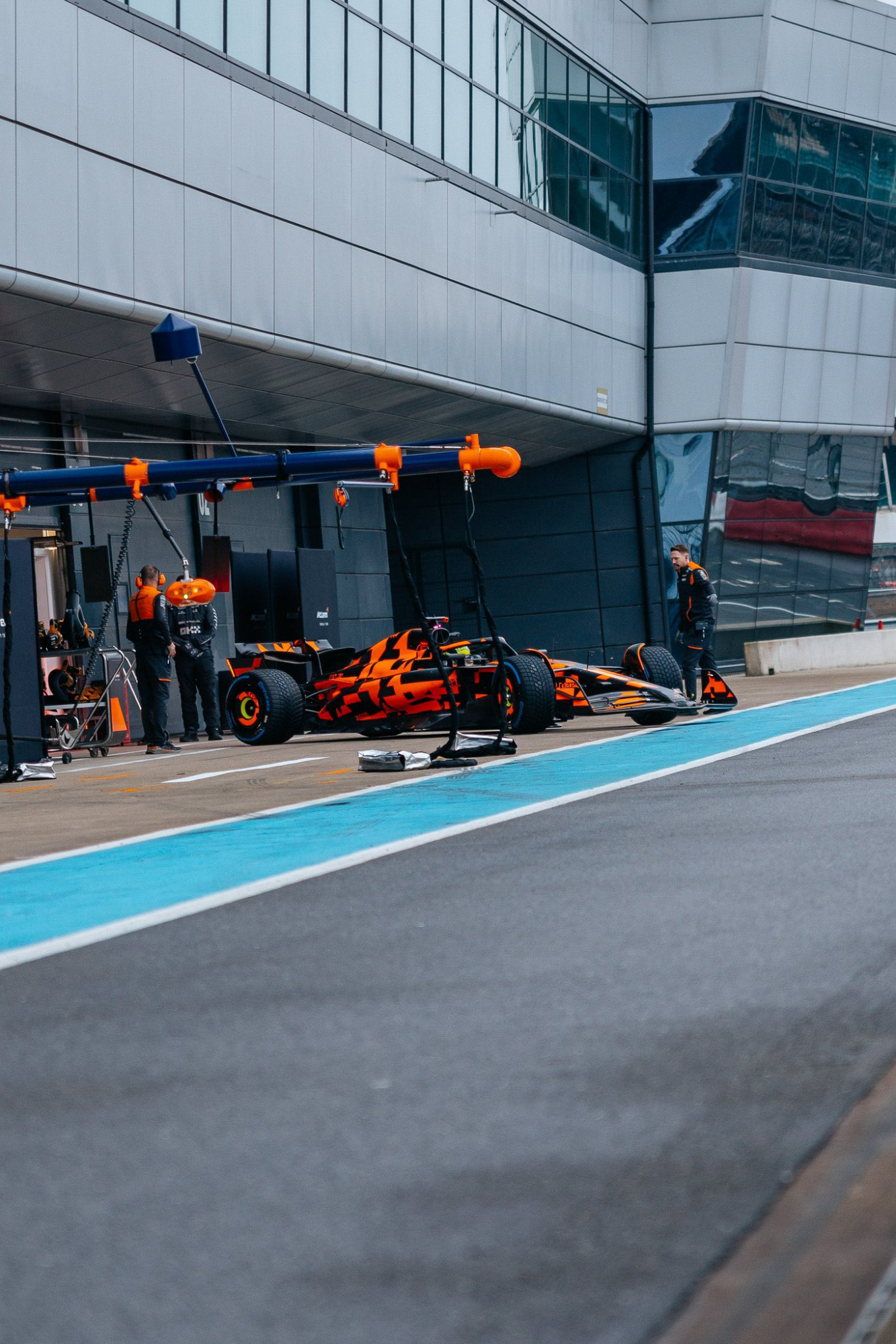 McLaren, en Silverstone.