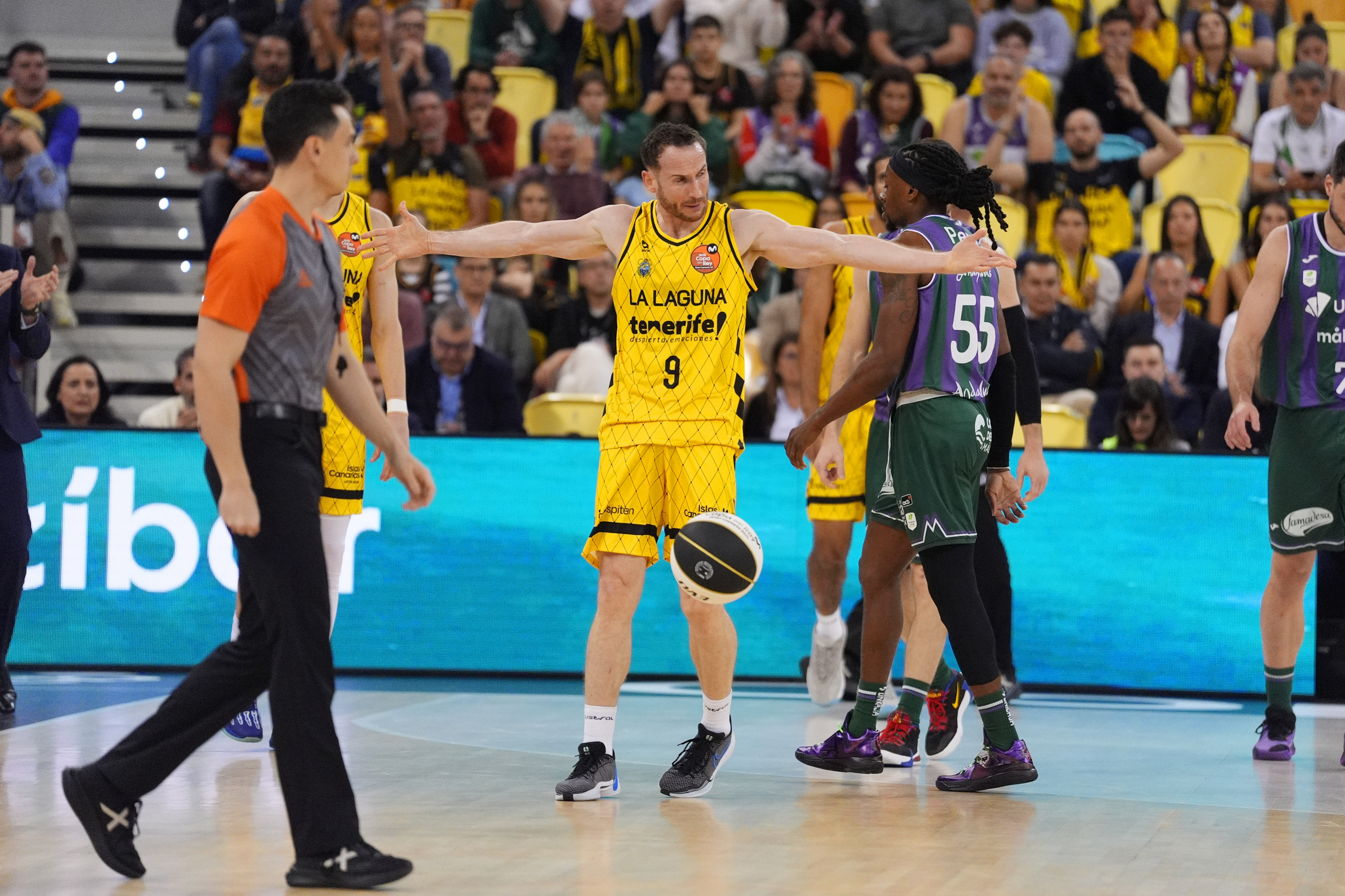 Marcelinho Huertas, durante la semifinal.
