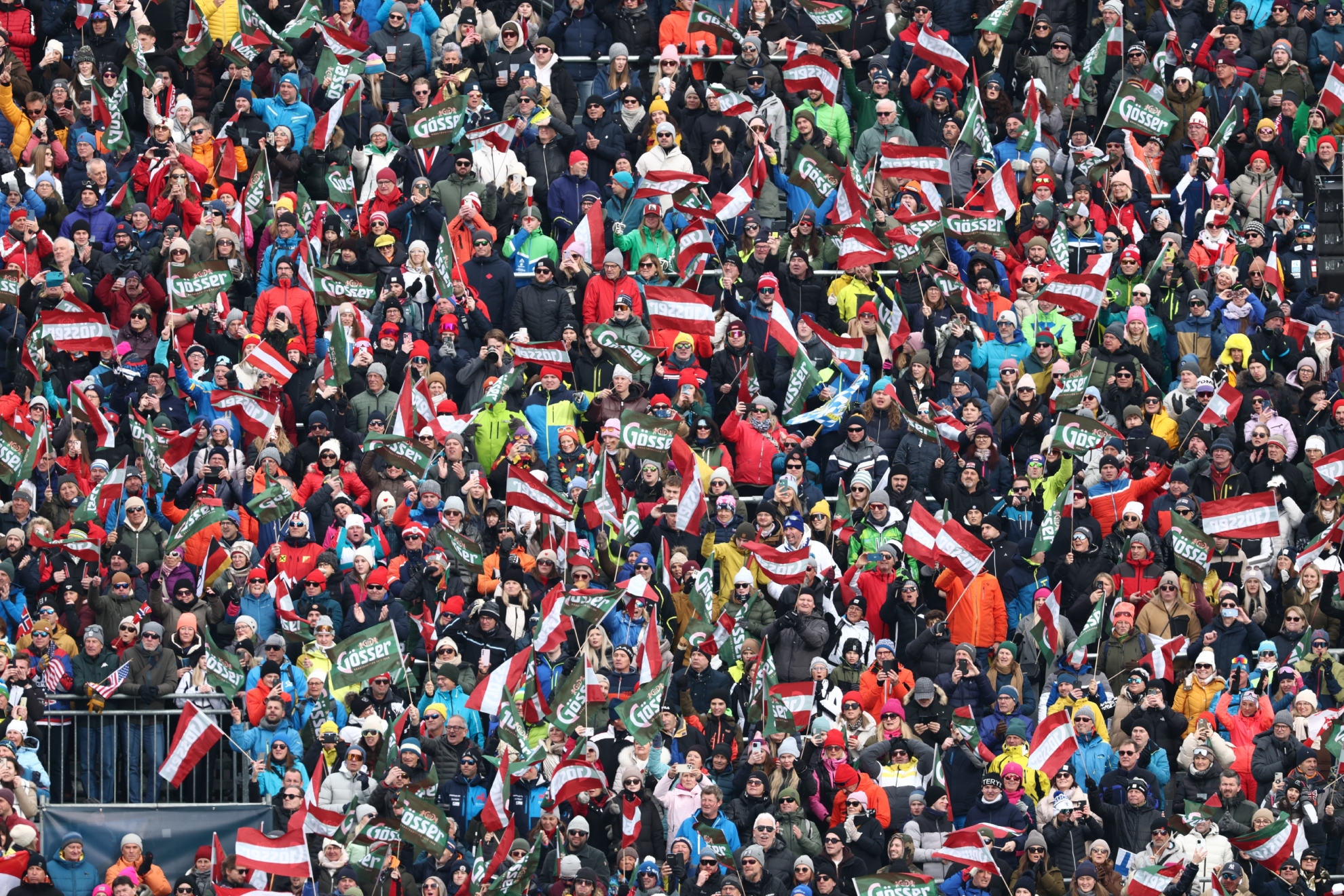El espectacular ambiente en Saalbach para cerrar los Mundiales de 2025.
