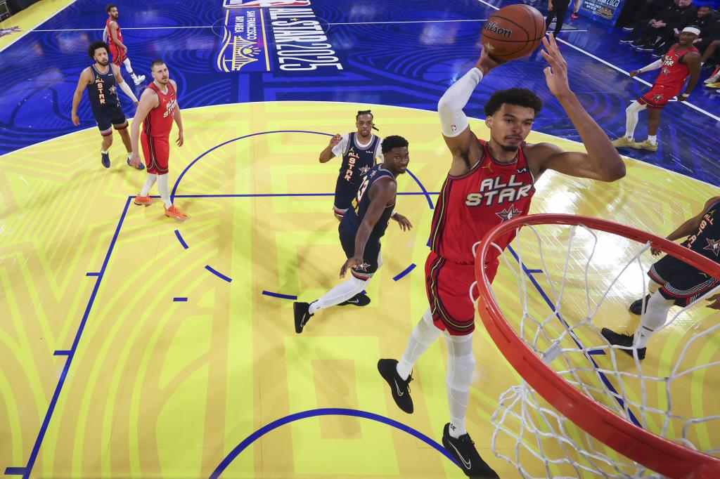 Wembanyama se dispone a machacar sin oposición en el All Star de San Francisco.