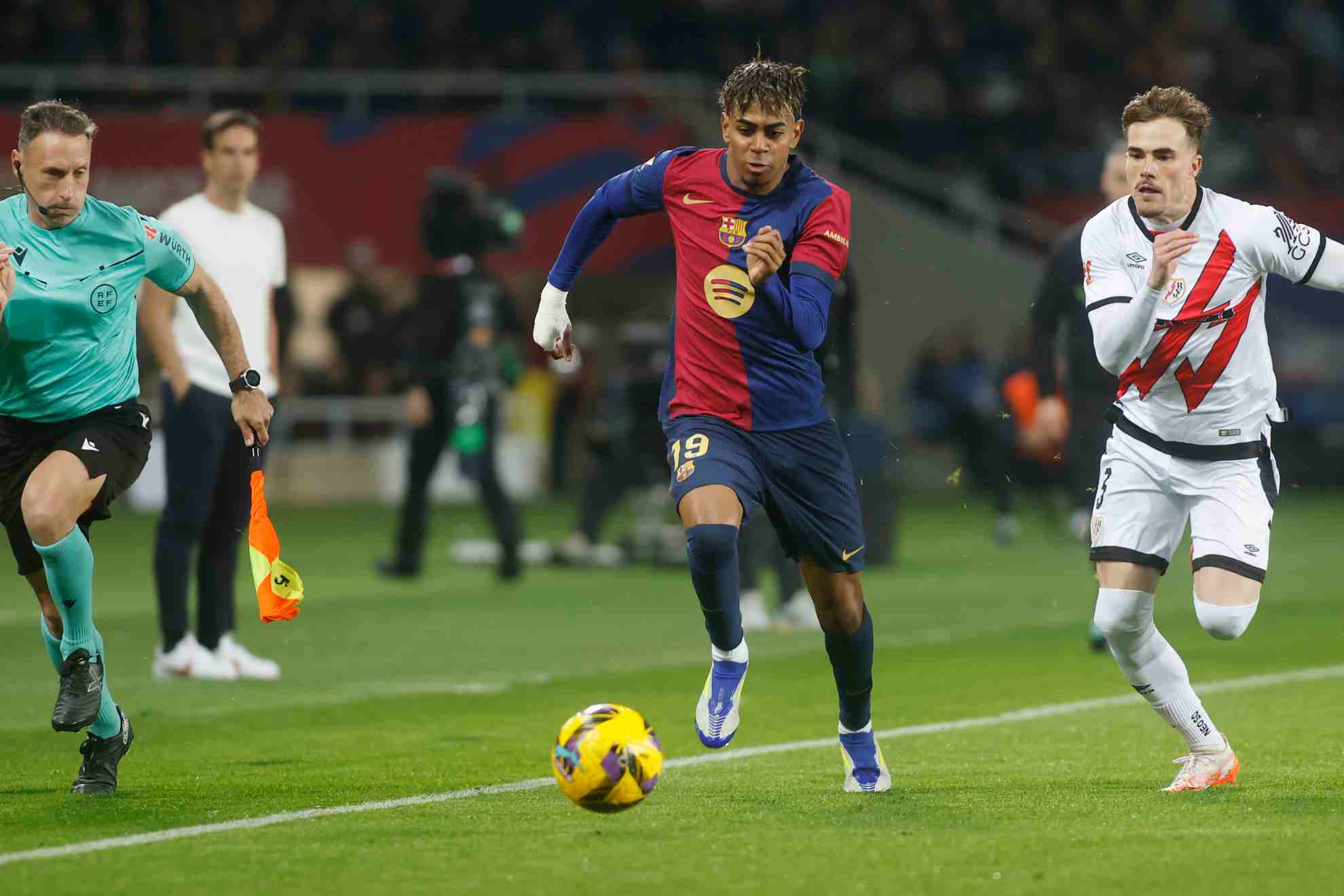 Lamine y Chavarría