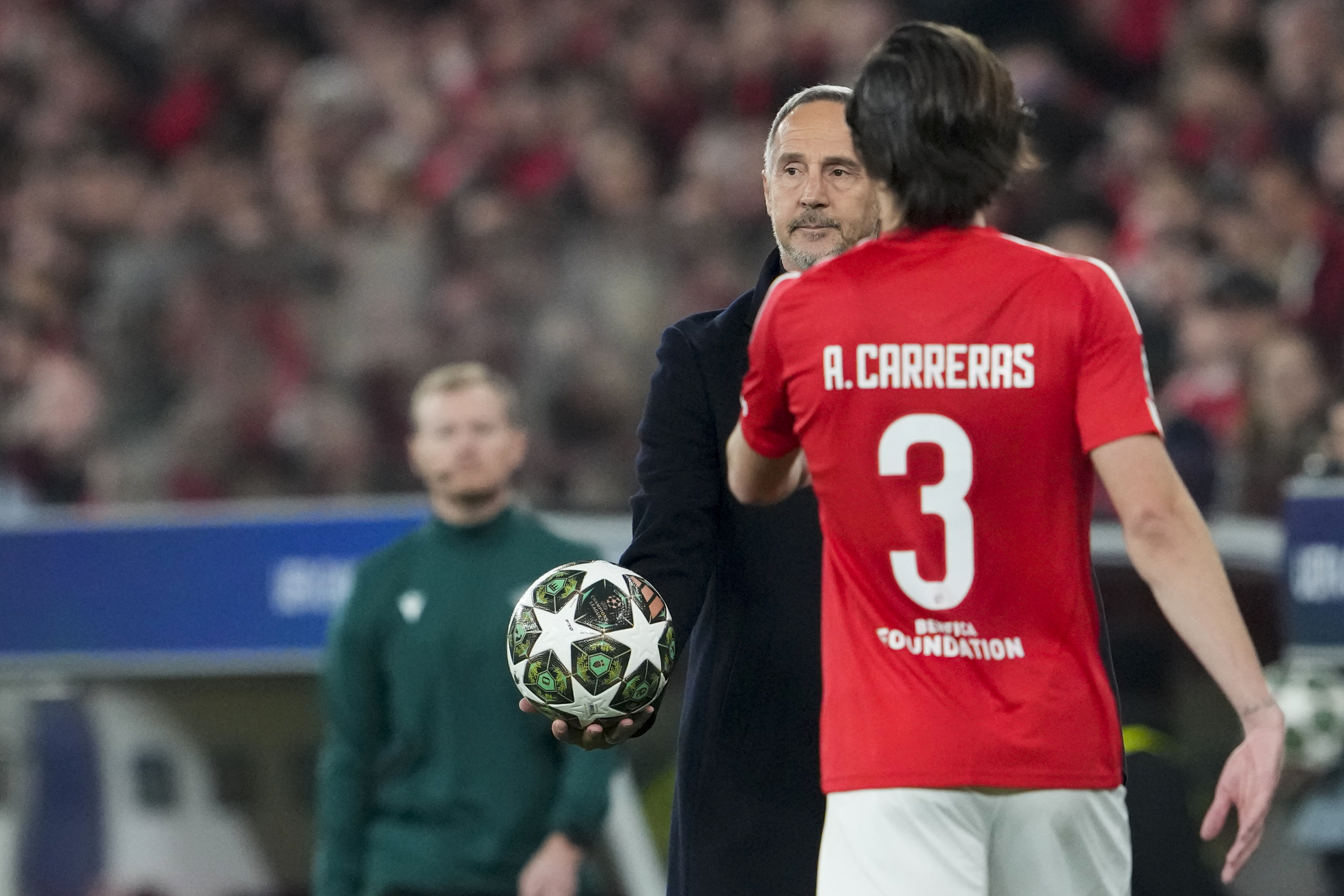 Álvaro Carreras se corona en el Benfica en Champions ante el Mónaco