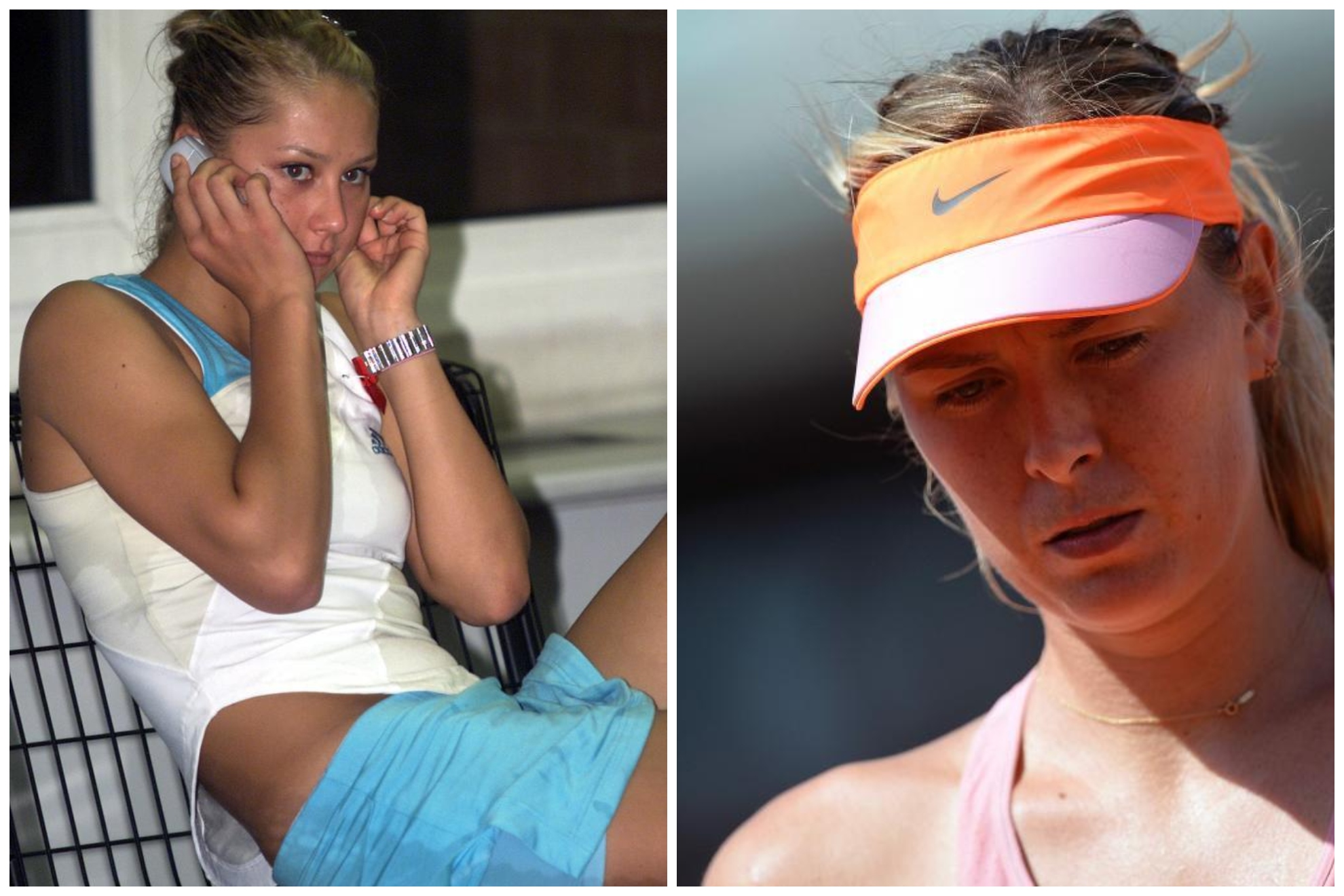 Kournikova y Sharapova