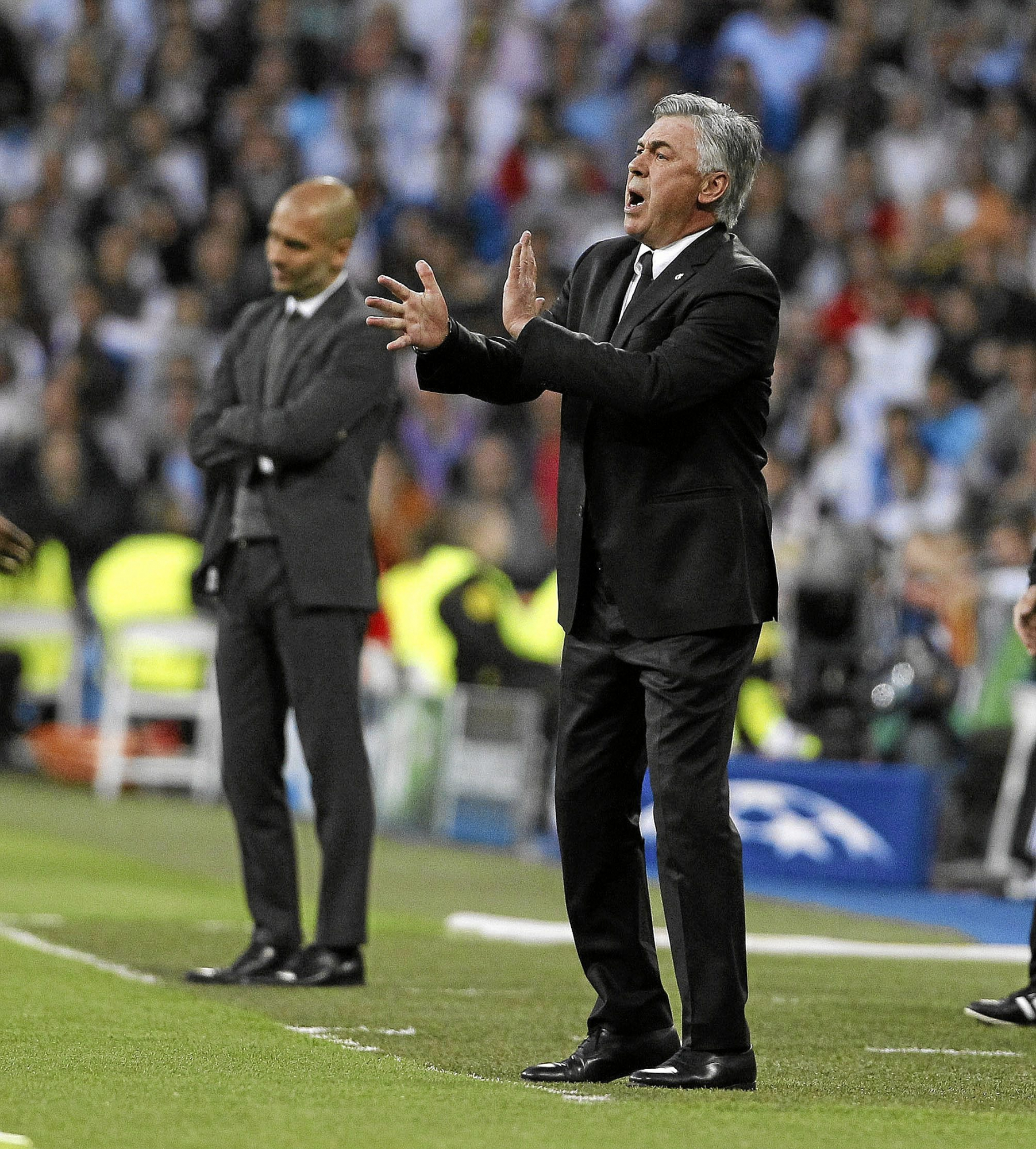 Semifinales de Champions entre el Real Madrid y el Bayern