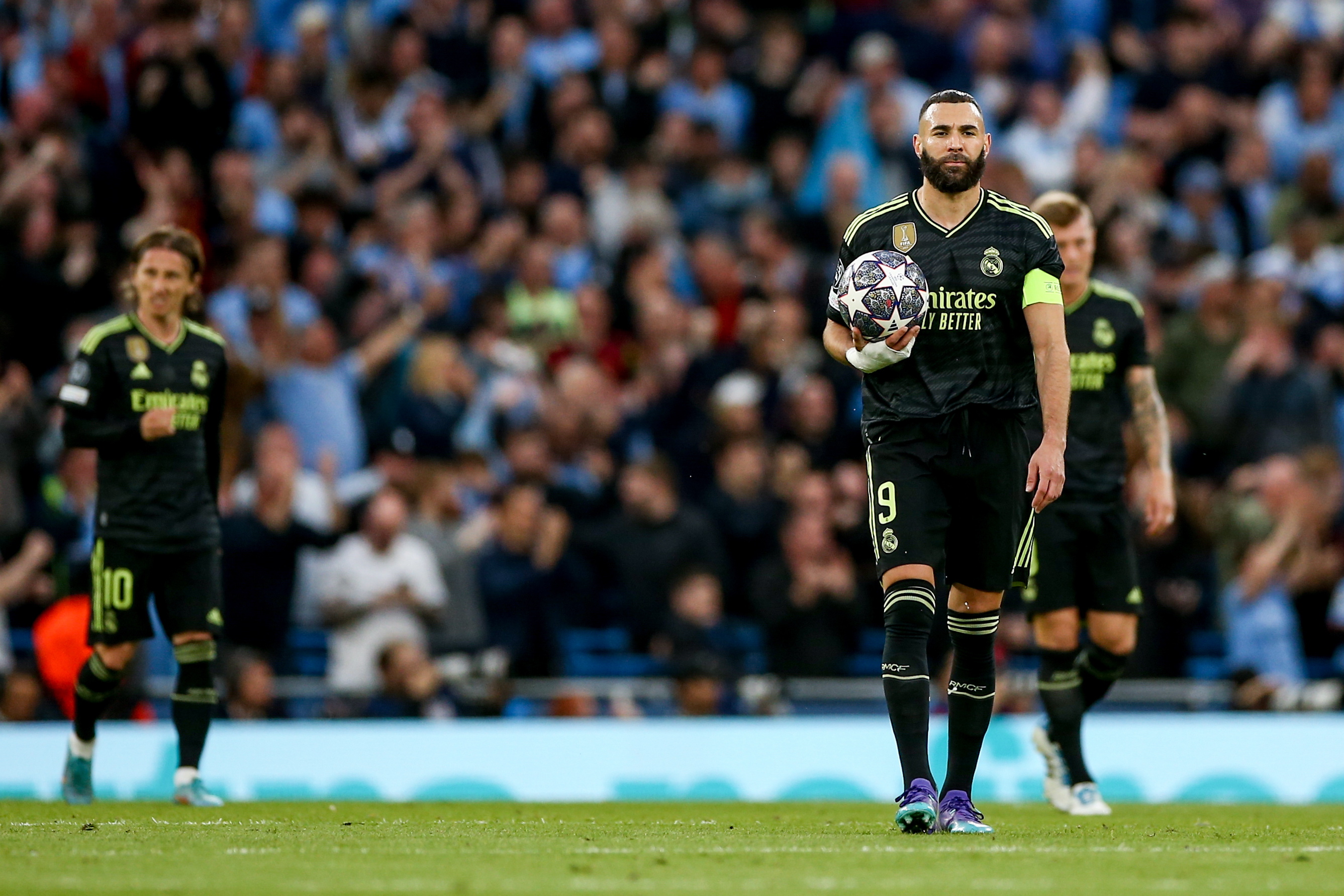 El Real Madrid cayó derrotado por cuatro goles a cero en el Etihad en 2023.