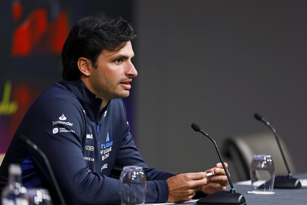 Carlos Sainz, en Londres, con motivo de la presentación conjunta de la F1 2025.