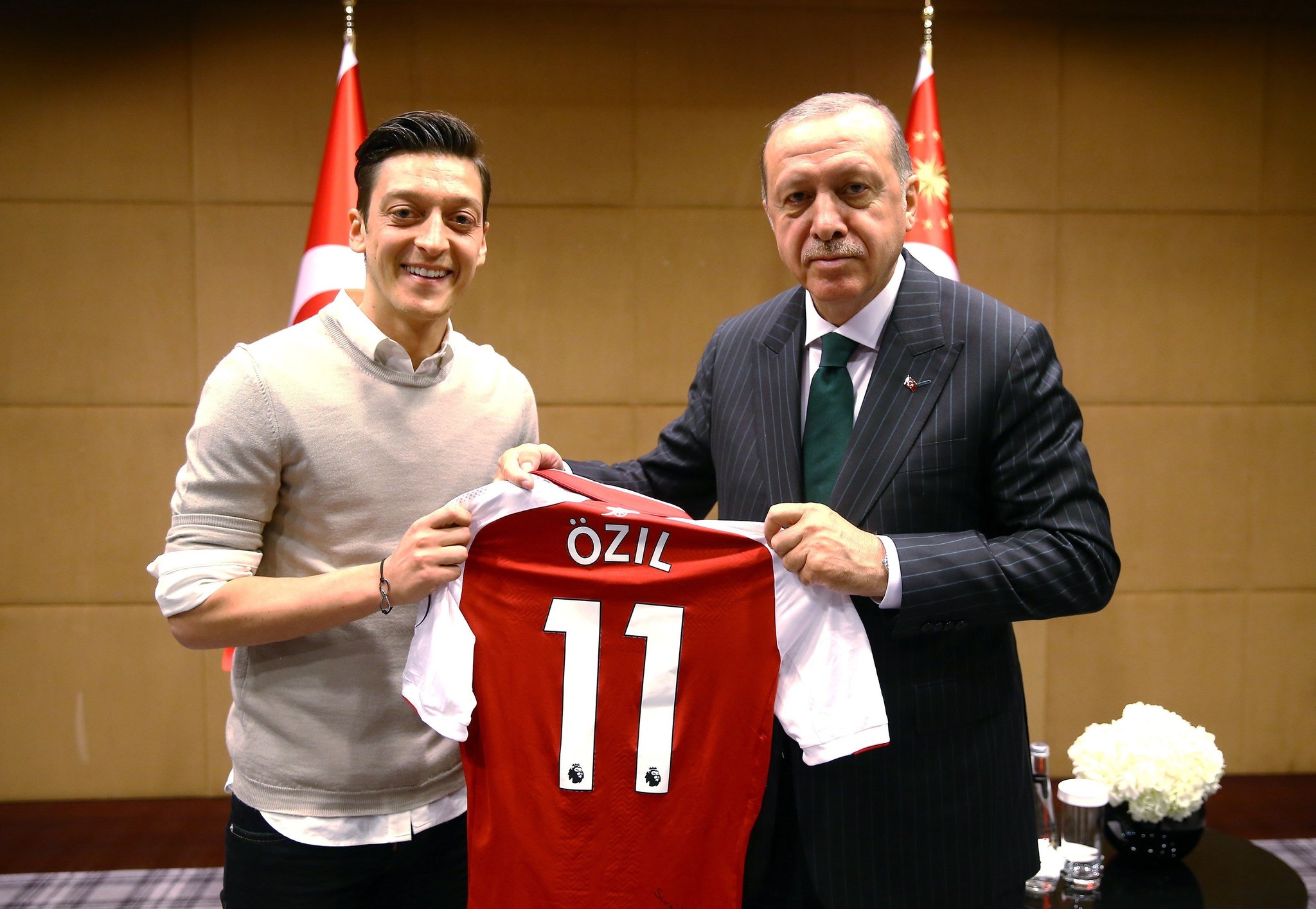 Özil y Erdogan