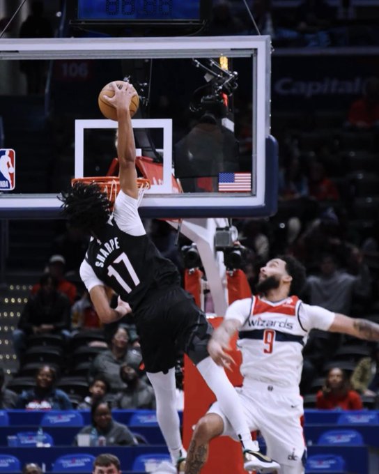 Shaedon Sharpe ejecuta el mate del año de la NBA y "el mejor en la historia del universo"
