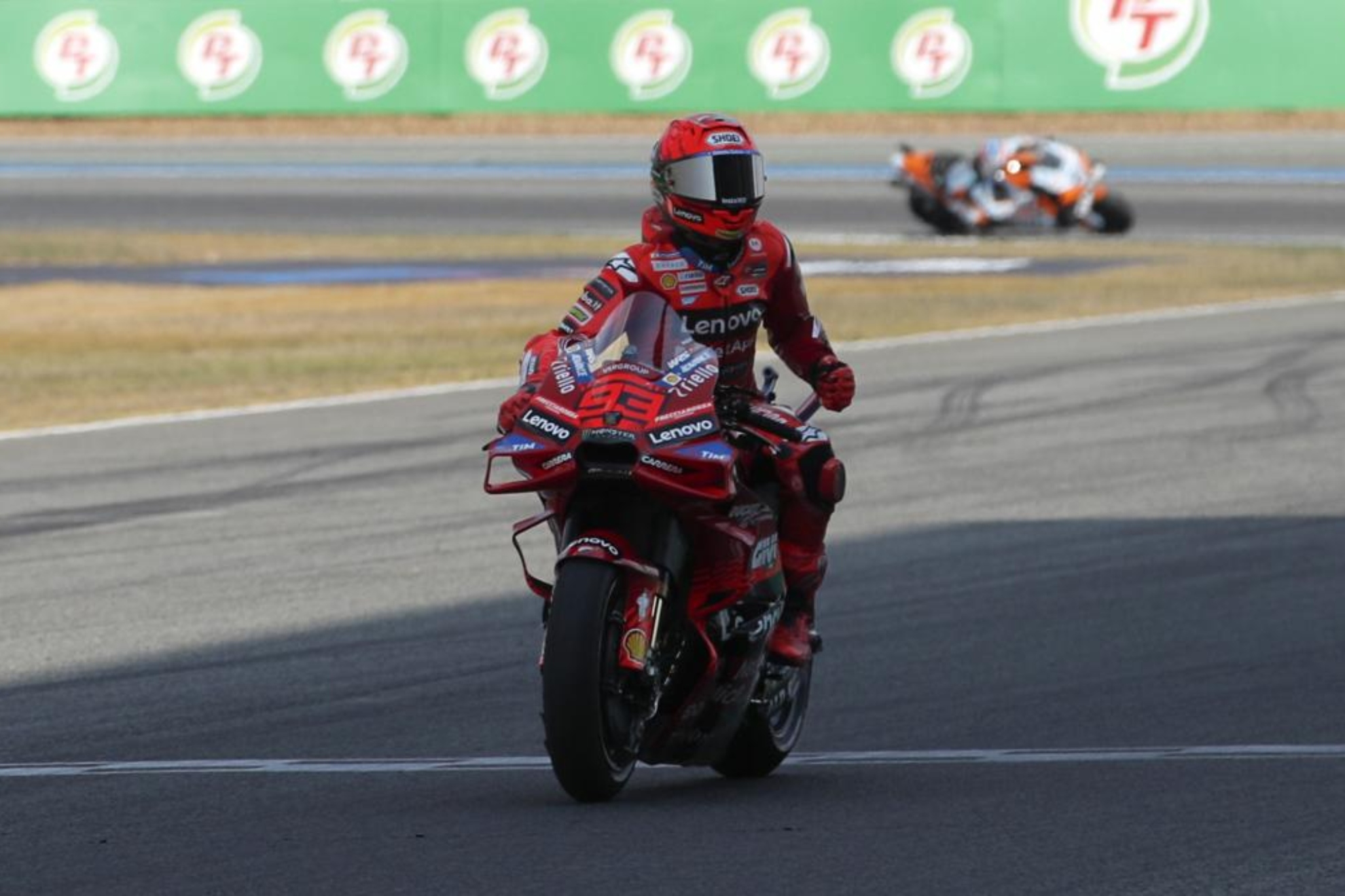 Marc Márquez, en Buriram.