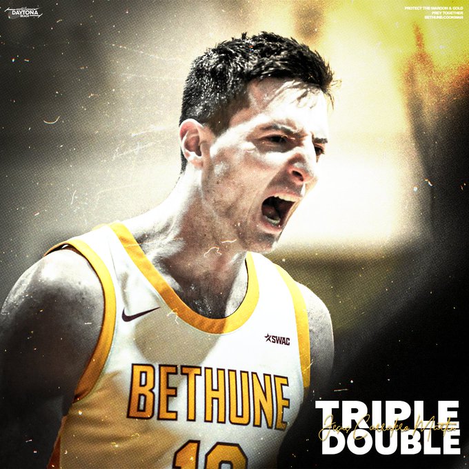 Triple-doble del alero español Jesús Carralero en la NCAA