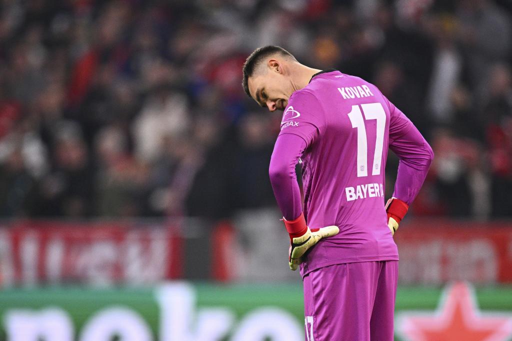 Kovar se lamenta tras su error