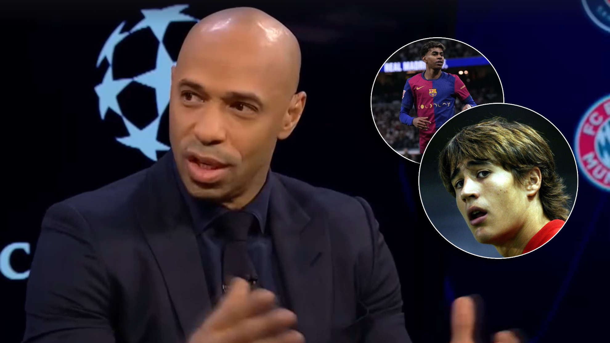 Thierry Henry, durante su intervención en CBS Sports Golazo.