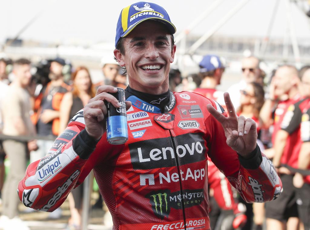 Marc Márquez, en Tailandia.