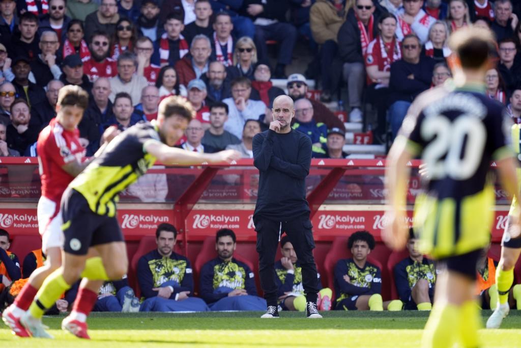 Guardiola igualó su peor número de derrotas en Premier League.