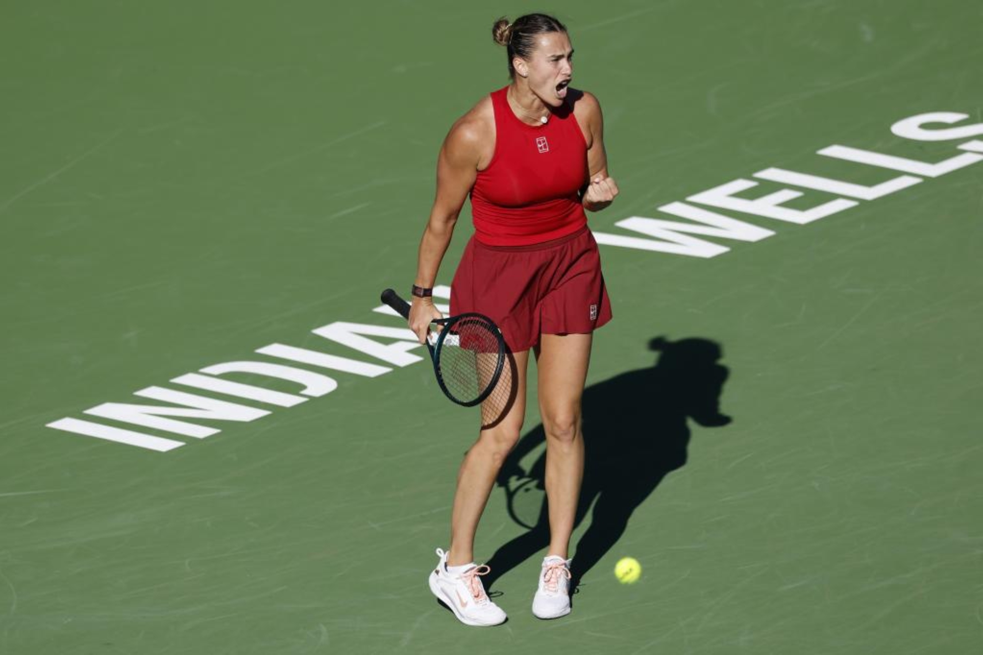 Aryna Sabalenka, primera cabeza de serie de torneo femenino, en Indian Wells