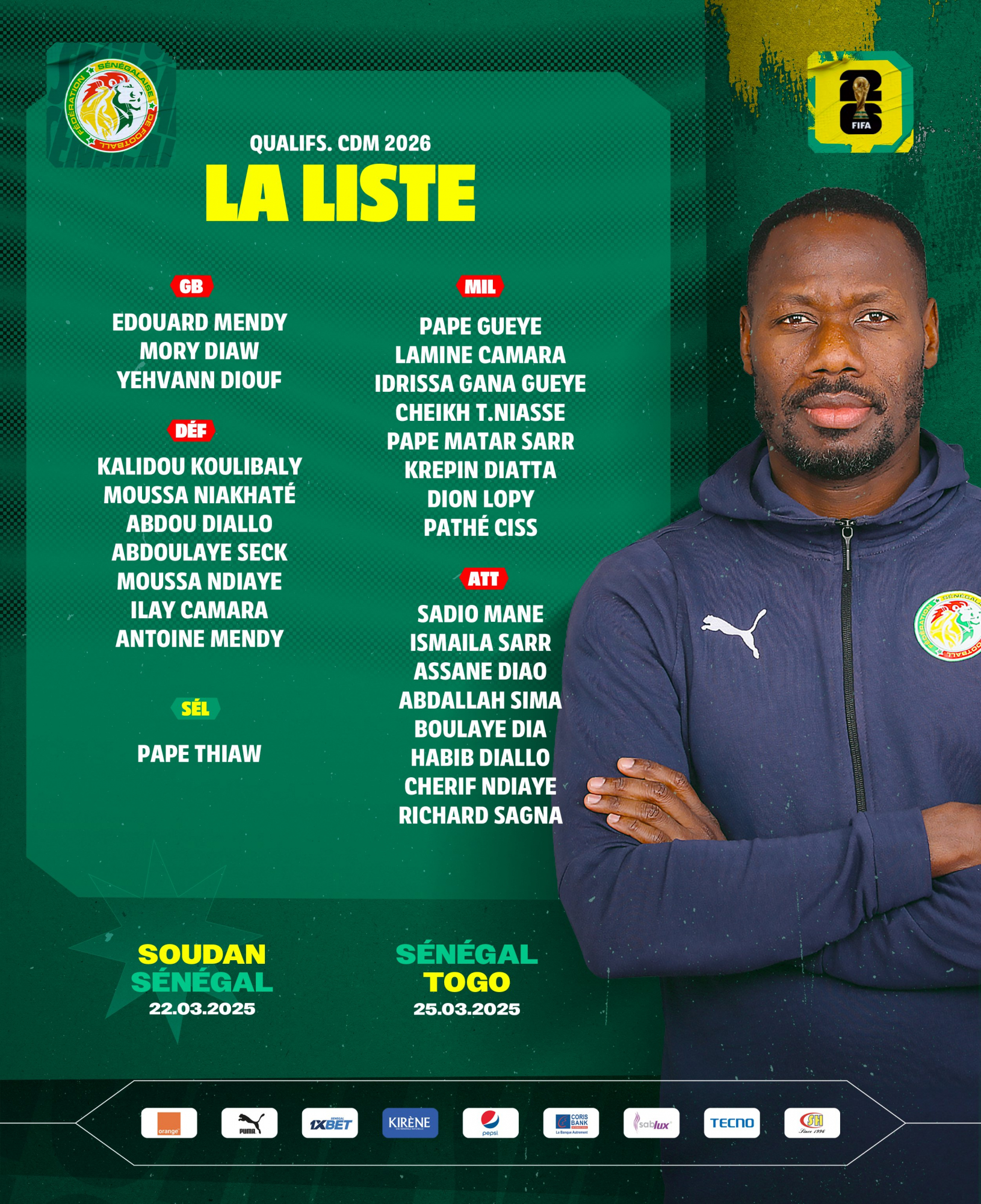 Il Senegal “ruba” un Assane Diao alla squadra nazionale spagnola