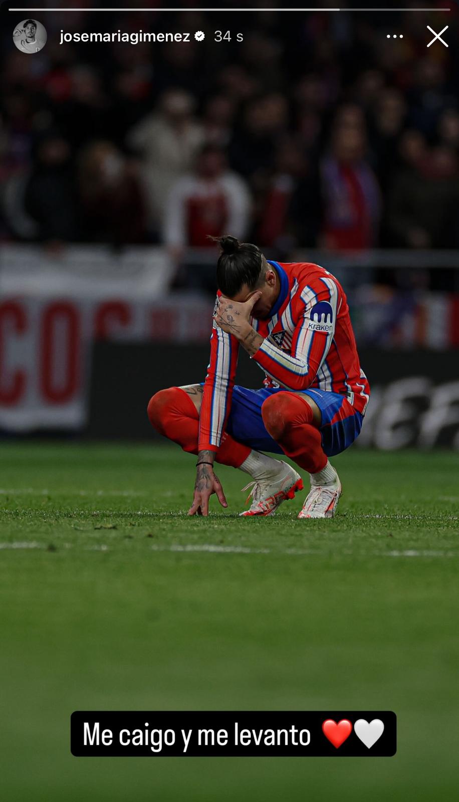 Giménez manda un mensaje a la afición rojiblanca