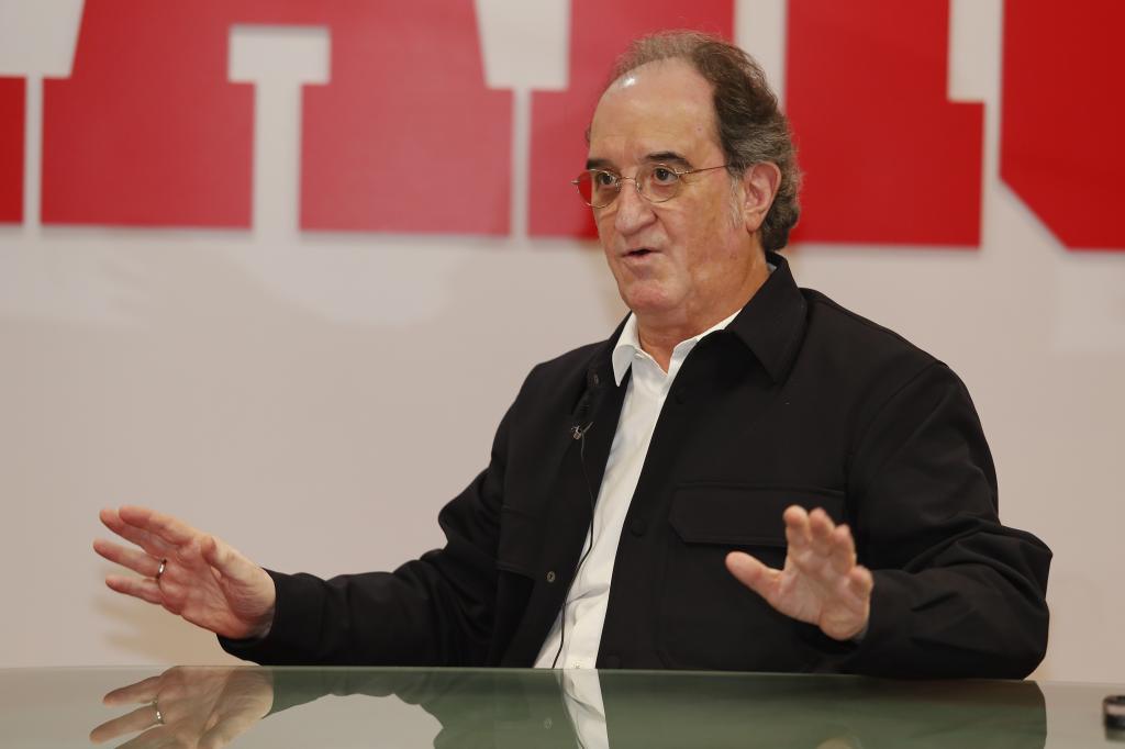 Julián Redondo, presidente de la AEPD, durante su entrevista en MARCA.