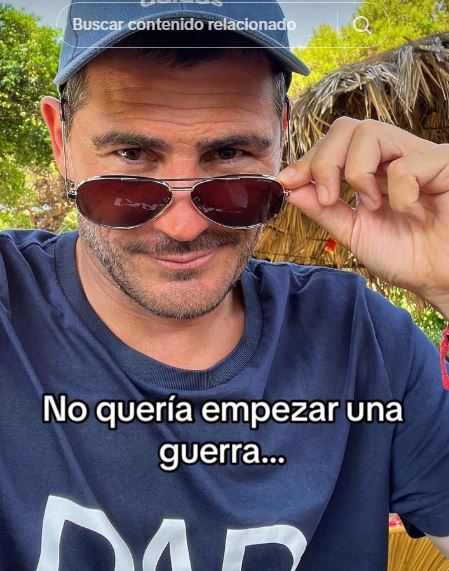 Casillas en su Tik Tok