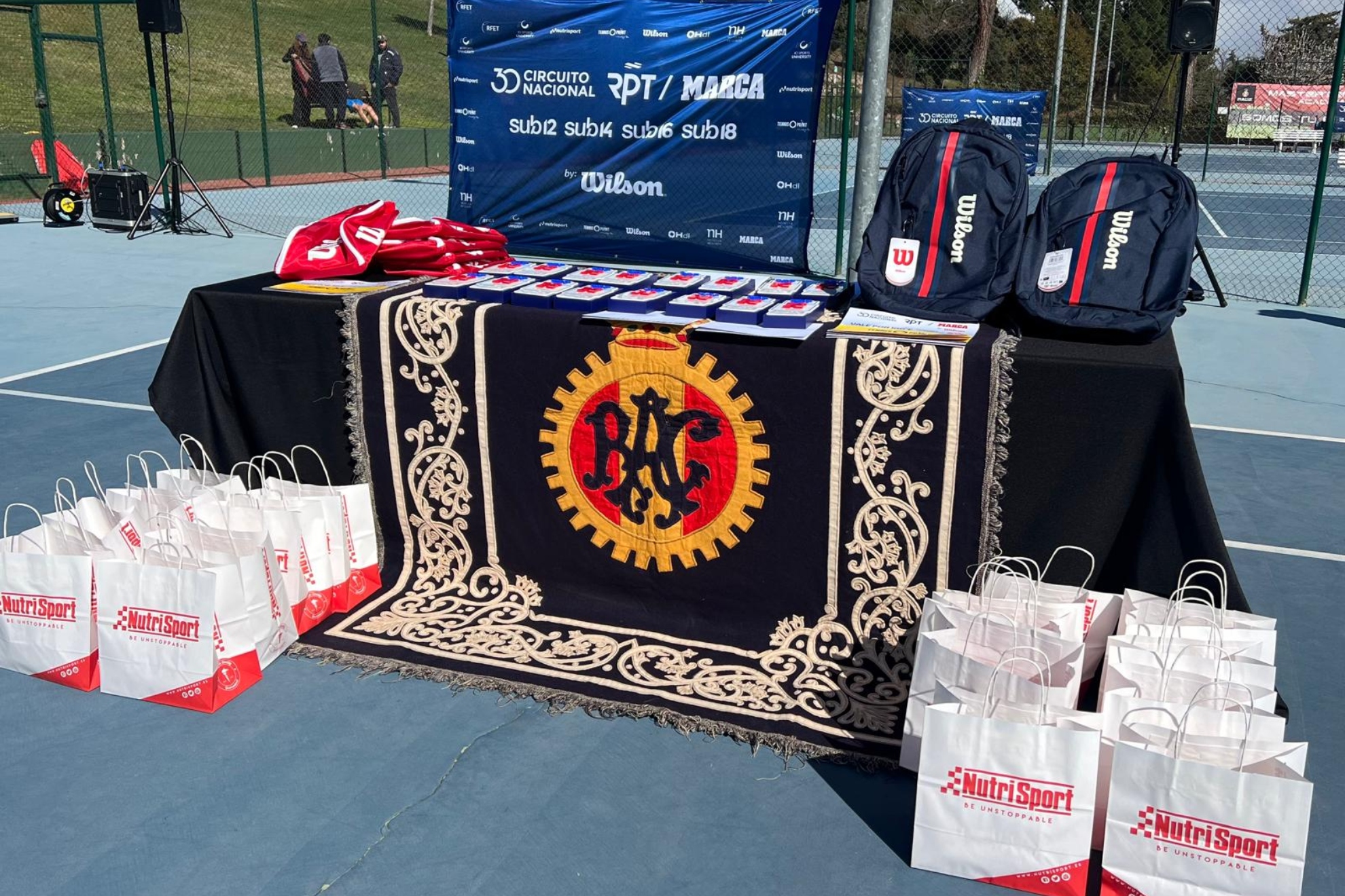 Prueba del circuito RPT-MARCA en el club RACE