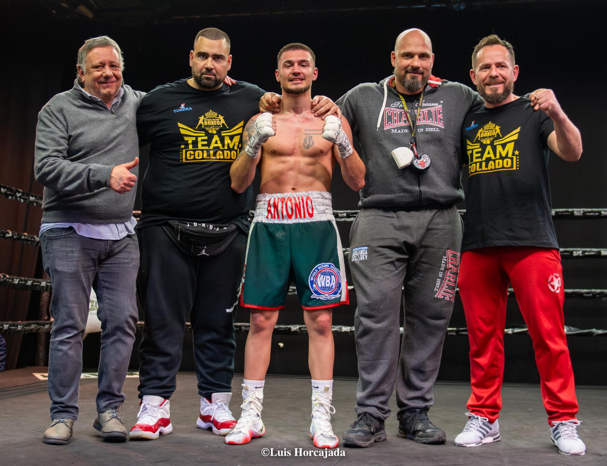 Kike Soria , David Arribas , Antonio Collado , Víctor del Toro , Emilio Pop