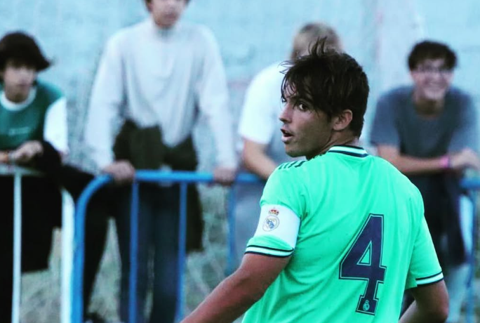 Asencio en la cantera del Real Madrid