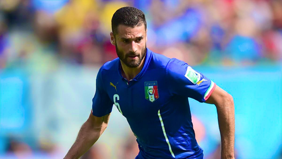Candreva, con la selección italiana.